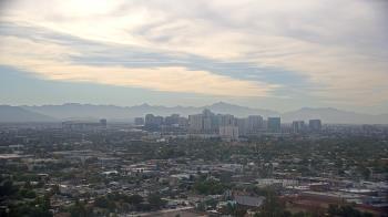 Weather camera view of Phoenix Children`s Hospital.