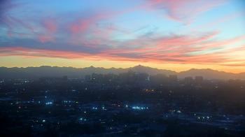 Weather camera view of Phoenix Children`s Hospital.