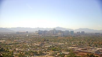 Weather camera view of Phoenix Children`s Hospital.