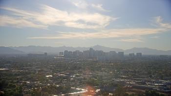 Weather camera view of Phoenix Children`s Hospital.
