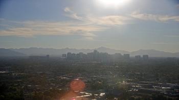 Weather camera view of Phoenix Children`s Hospital.