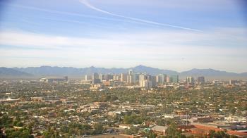 Weather camera view of Phoenix Children`s Hospital.