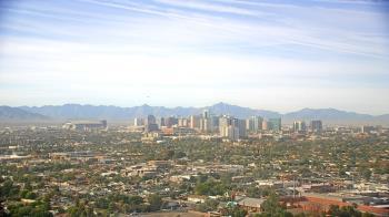 Weather camera view of Phoenix Children`s Hospital.