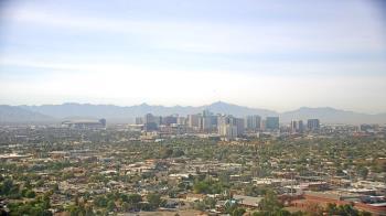 Weather camera view of Phoenix Children`s Hospital.