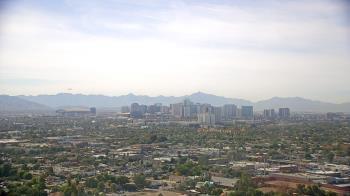 Weather camera view of Phoenix Children`s Hospital.