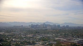 Weather camera view of Phoenix Children`s Hospital.