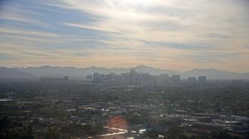 Weather camera view of Phoenix Children`s Hospital.