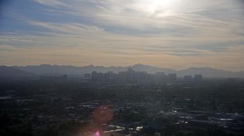 Weather camera view of Phoenix Children`s Hospital.
