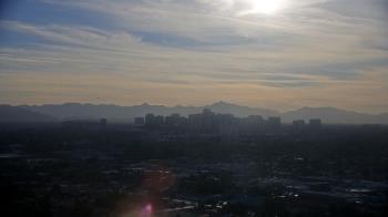 Weather camera view of Phoenix Children`s Hospital.