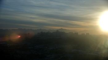 Weather camera view of Phoenix Children`s Hospital.