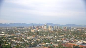 Weather camera view of Phoenix Children`s Hospital.