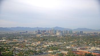Weather camera view of Phoenix Children`s Hospital.