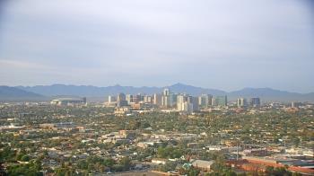 Weather camera view of Phoenix Children`s Hospital.