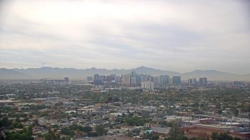 Weather camera view of Phoenix Children`s Hospital.