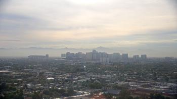 Weather camera view of Phoenix Children`s Hospital.