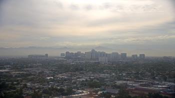 Weather camera view of Phoenix Children`s Hospital.