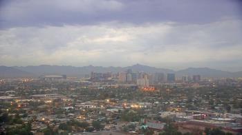 Weather camera view of Phoenix Children`s Hospital.