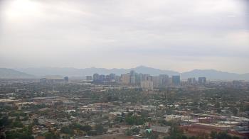 Weather camera view of Phoenix Children`s Hospital.