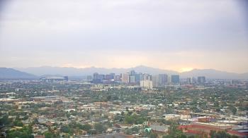 Weather camera view of Phoenix Children`s Hospital.