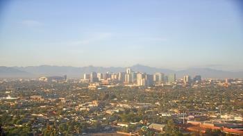 Weather camera view of Phoenix Children`s Hospital.