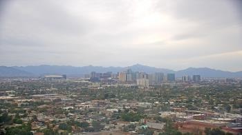 Weather camera view of Phoenix Children`s Hospital.