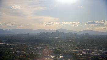 Weather camera view of Phoenix Children`s Hospital.