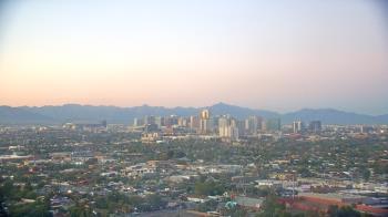 Weather camera view of Phoenix Children`s Hospital.