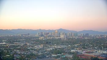 Weather camera view of Phoenix Children`s Hospital.