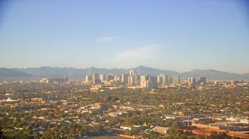 Weather camera view of Phoenix Children`s Hospital.