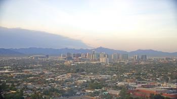 Weather camera view of Phoenix Children`s Hospital.