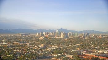 Weather camera view of Phoenix Children`s Hospital.