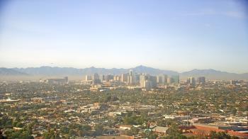 Weather camera view of Phoenix Children`s Hospital.