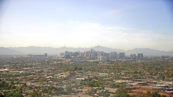 Weather camera view of Phoenix Children`s Hospital.