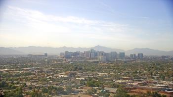 Weather camera view of Phoenix Children`s Hospital.