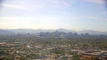Weather camera view of Phoenix Children`s Hospital.