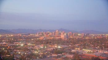 Weather camera view of Phoenix Children`s Hospital.