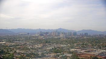 Weather camera view of Phoenix Children`s Hospital.
