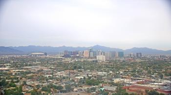 Weather camera view of Phoenix Children`s Hospital.