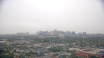 Weather camera view of Phoenix Children`s Hospital.