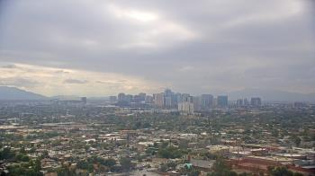 Weather camera view of Phoenix Children`s Hospital.