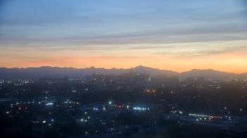 Weather camera view of Phoenix Children`s Hospital.