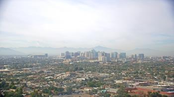 Weather camera view of Phoenix Children`s Hospital.