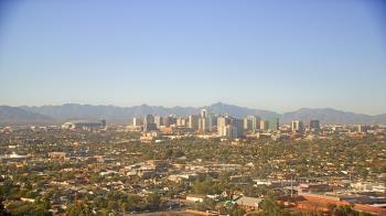 Weather camera view of Phoenix Children`s Hospital.