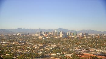 Weather camera view of Phoenix Children`s Hospital.