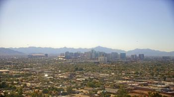 Weather camera view of Phoenix Children`s Hospital.