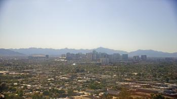 Weather camera view of Phoenix Children`s Hospital.