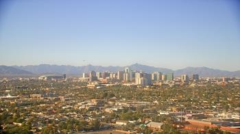 Weather camera view of Phoenix Children`s Hospital.