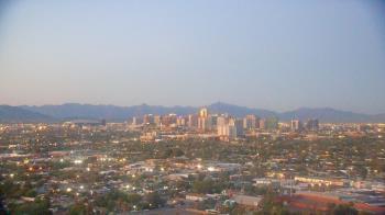 Weather camera view of Phoenix Children`s Hospital.
