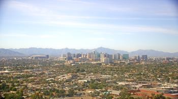 Weather camera view of Phoenix Children`s Hospital.