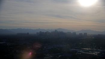 Weather camera view of Phoenix Children`s Hospital.